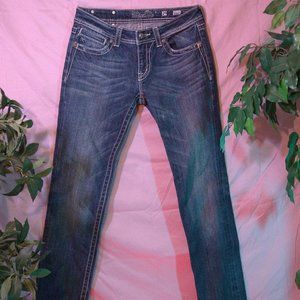 "Miss Me" blue jeans. Size: 29. Style: Skinny/ JP5117SK-3